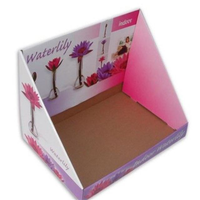 Full Color Printing Custom Counter Cardboard Display Packaging Boxes For Food Chocolate Display Boxes