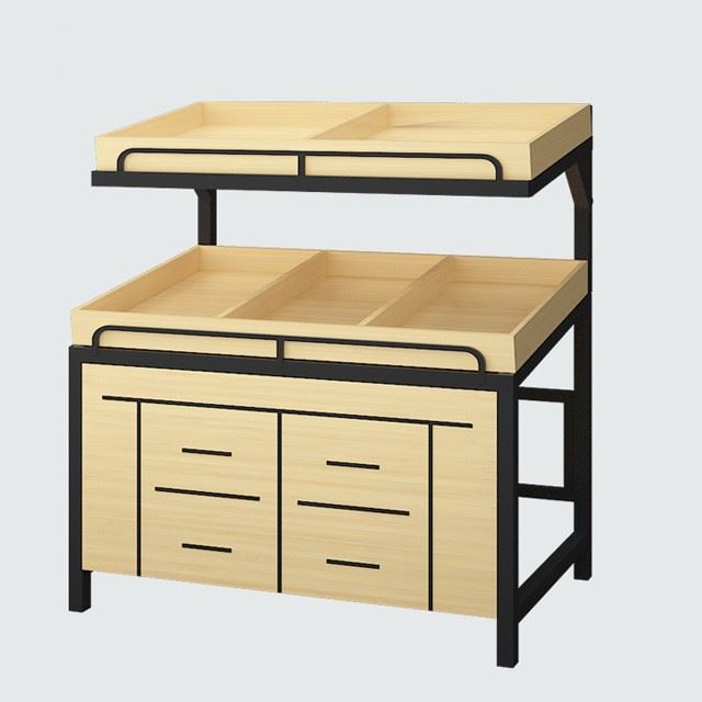 Vegetable And Fruit Supermarket Display Rack